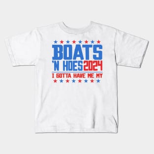 Boats 'N Hoes 2024 Kids T-Shirt